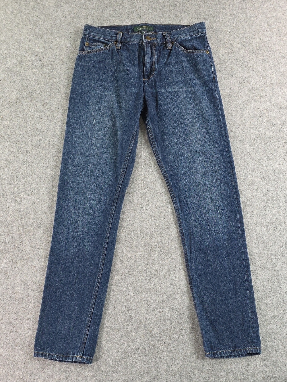 Lauren Ralph Lauren Women's Straight-Leg Jeans - Dark Blue Wash LRL Size 4